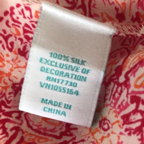 Calypso St. Barth for Target 100% Silk Crochet Sleeveless Top Size S - Picture 7 of 10